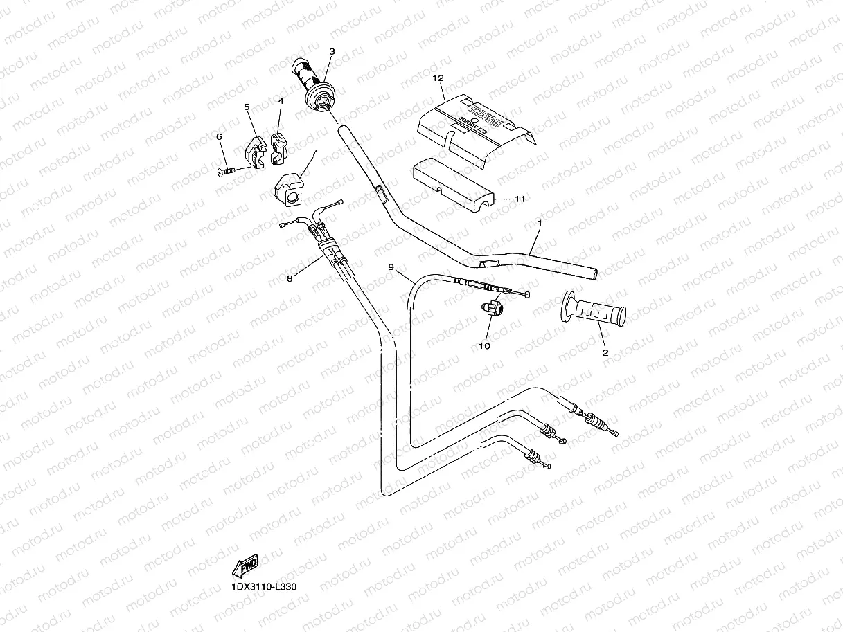 STEERING HANDLE & CABLE