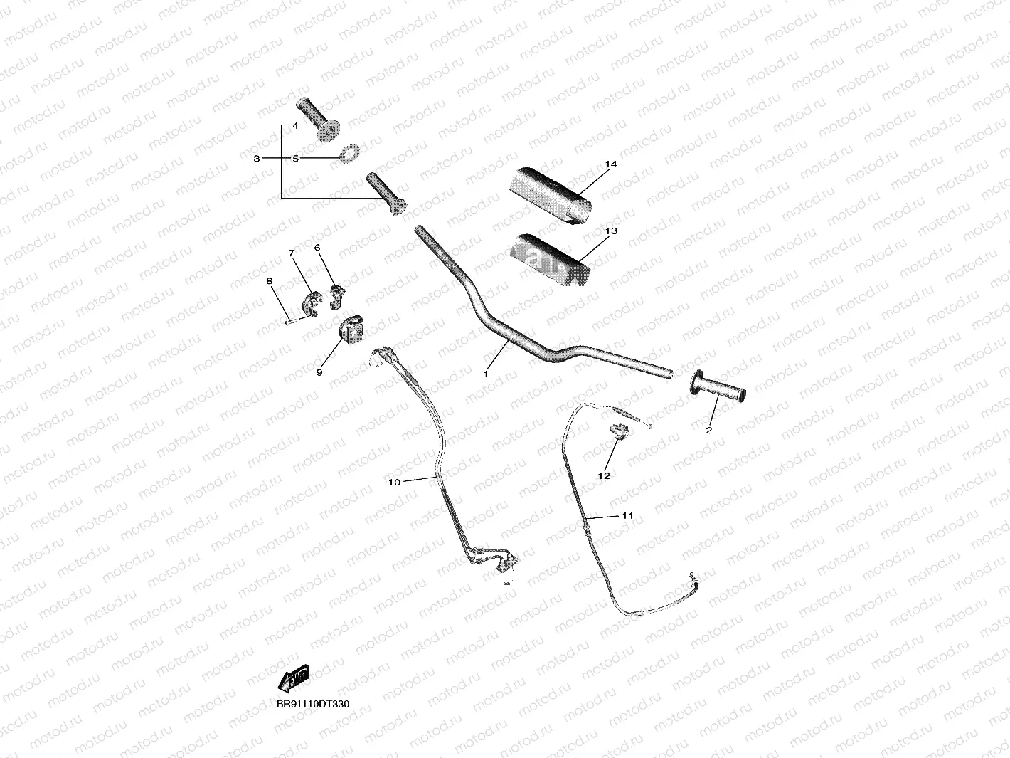 STEERING HANDLE & CABLE