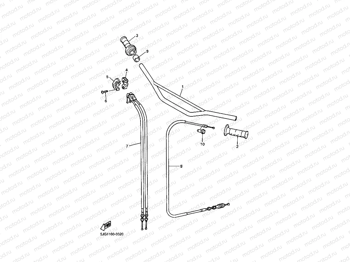 STEERING HANDLE & CABLE