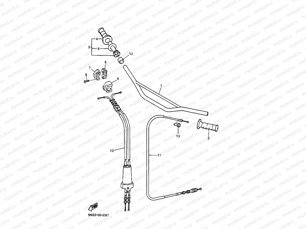STEERING HANDLE & CABLE