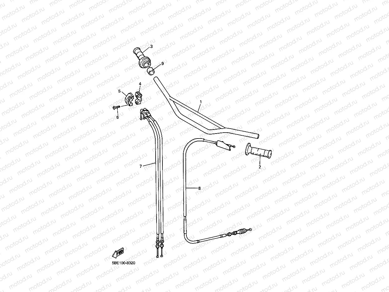 STEERING HANDLE & CABLE