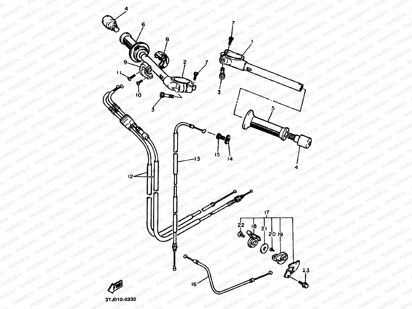 STEERING HANDLE & CABLE
