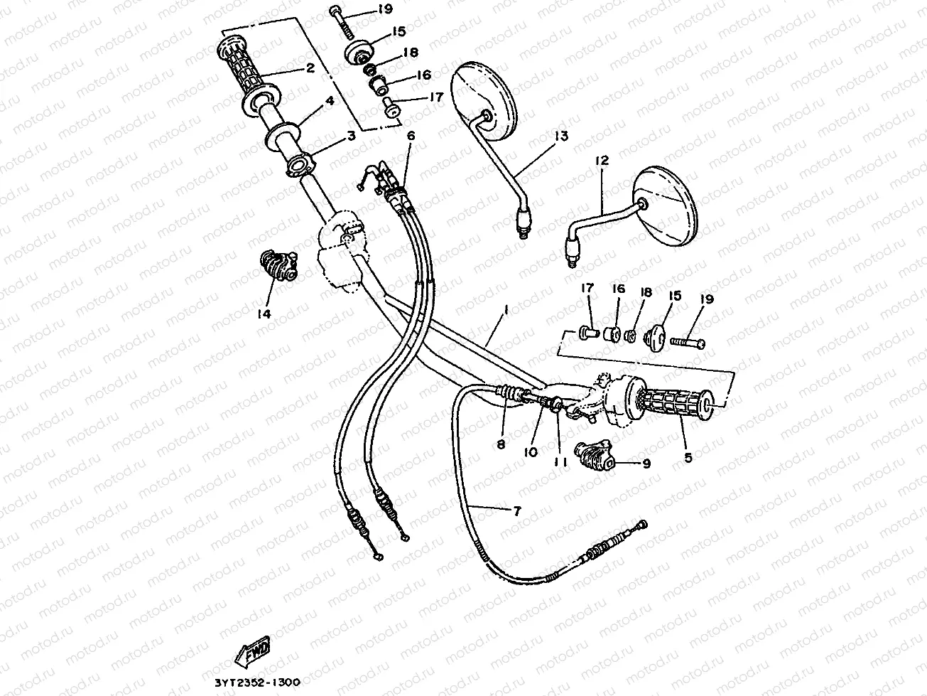 STEERING HANDLE & CABLE
