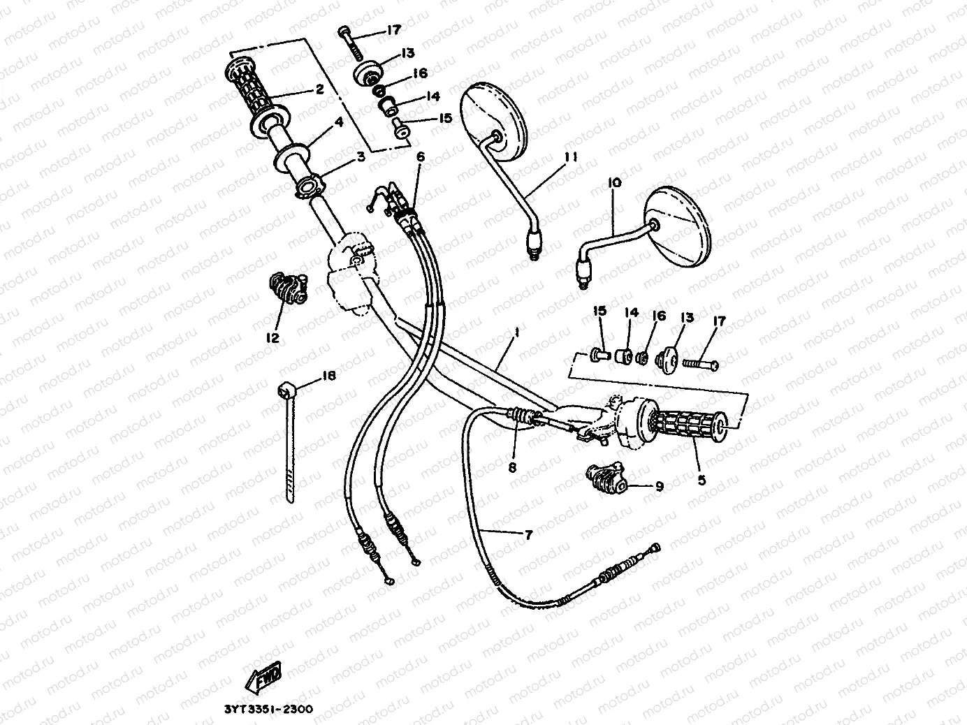 STEERING HANDLE & CABLE