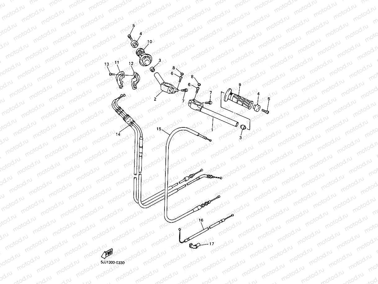 STEERING HANDLE & CABLE