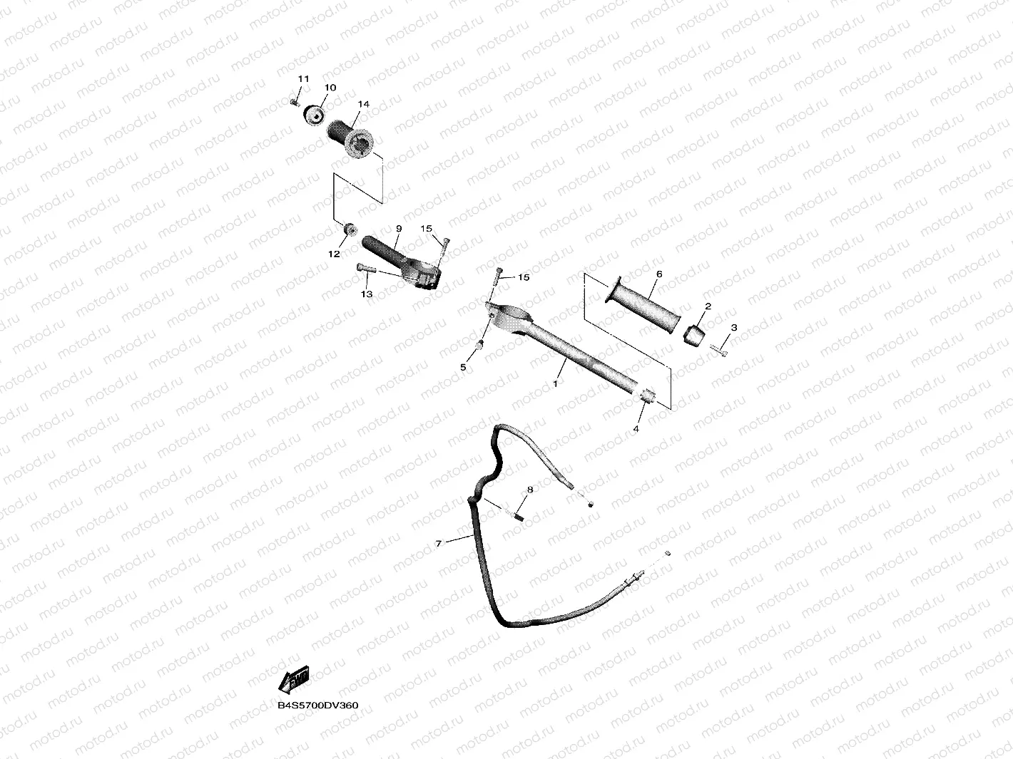 STEERING HANDLE & CABLE