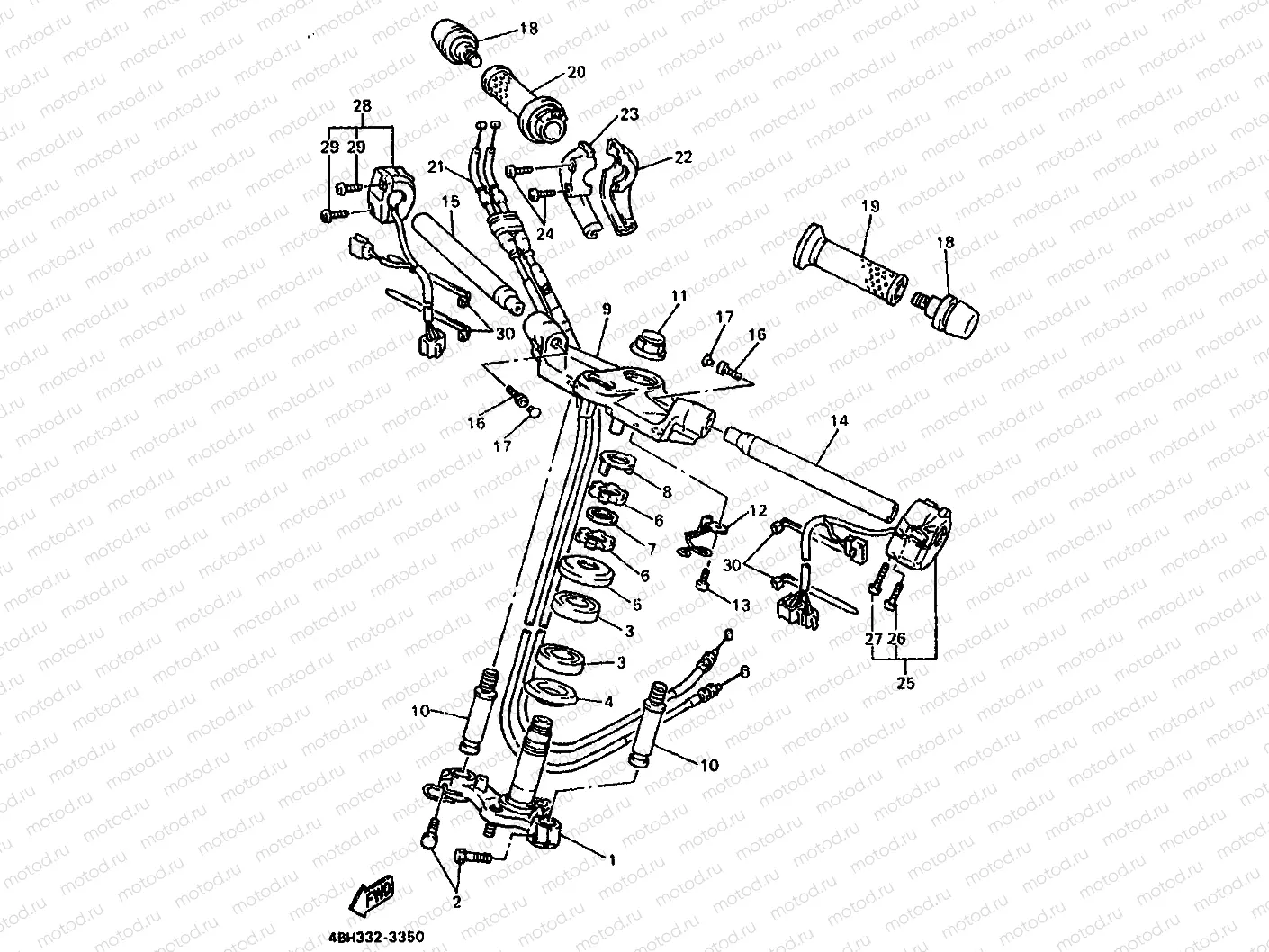 STEERING HANDLE & CABLE