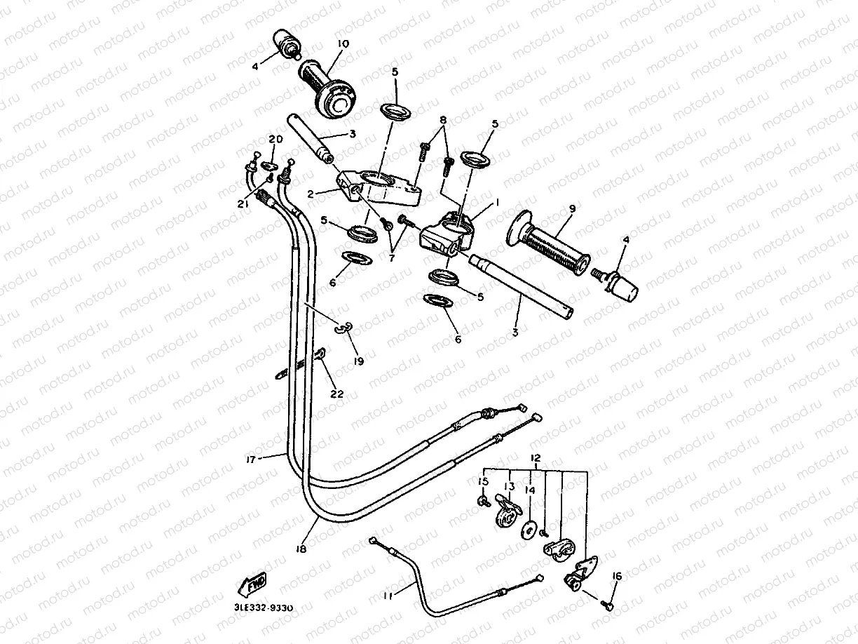 STEERING HANDLE & CABLE