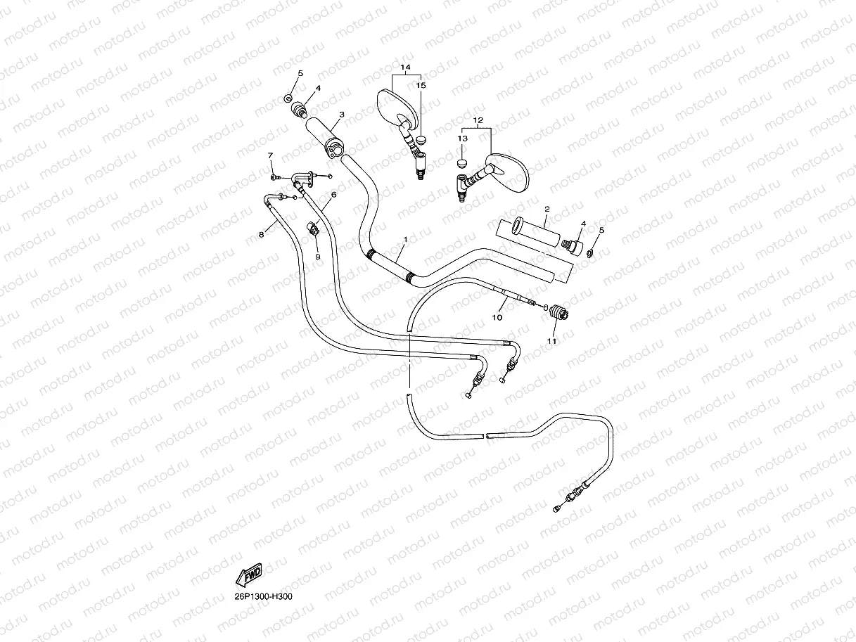 STEERING HANDLE & CABLE