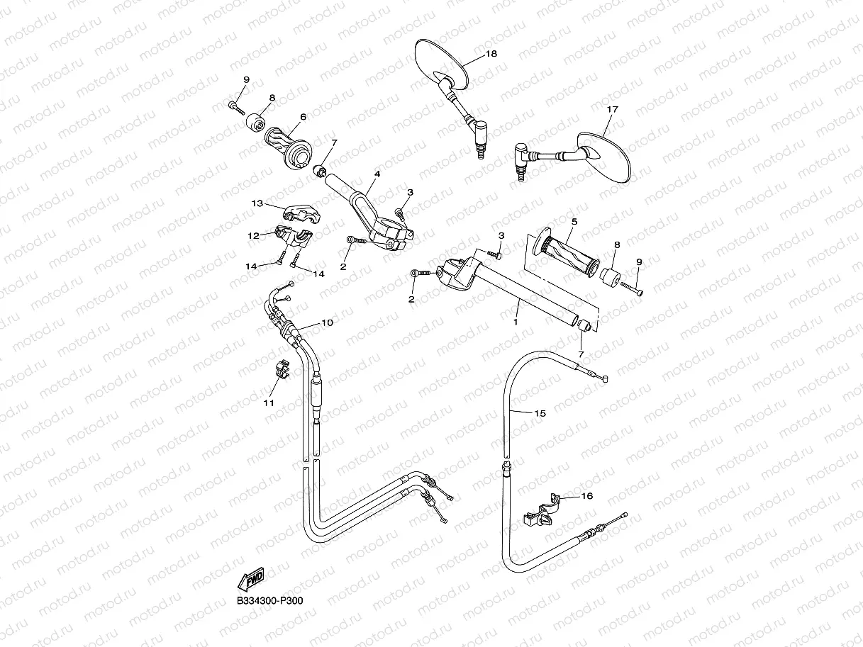 STEERING HANDLE & CABLE