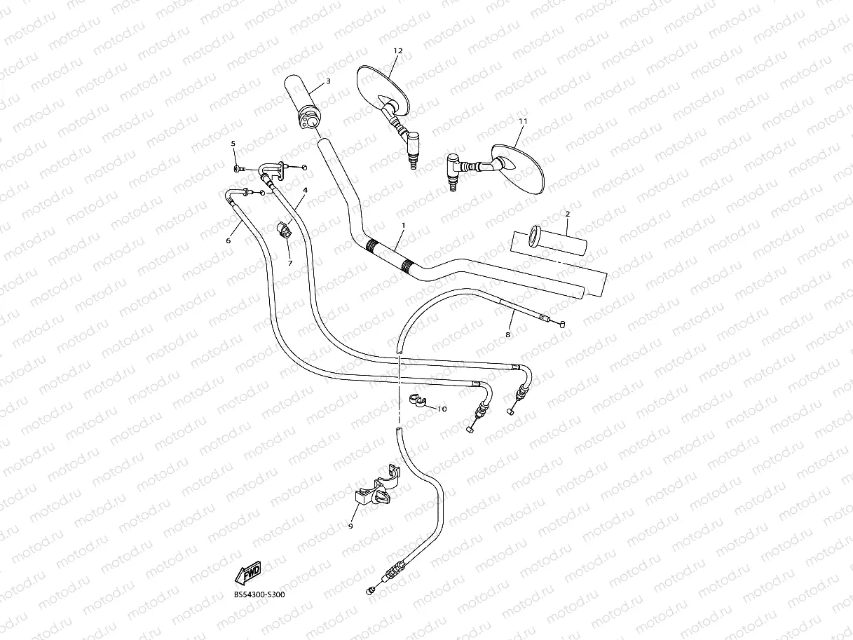 STEERING HANDLE & CABLE
