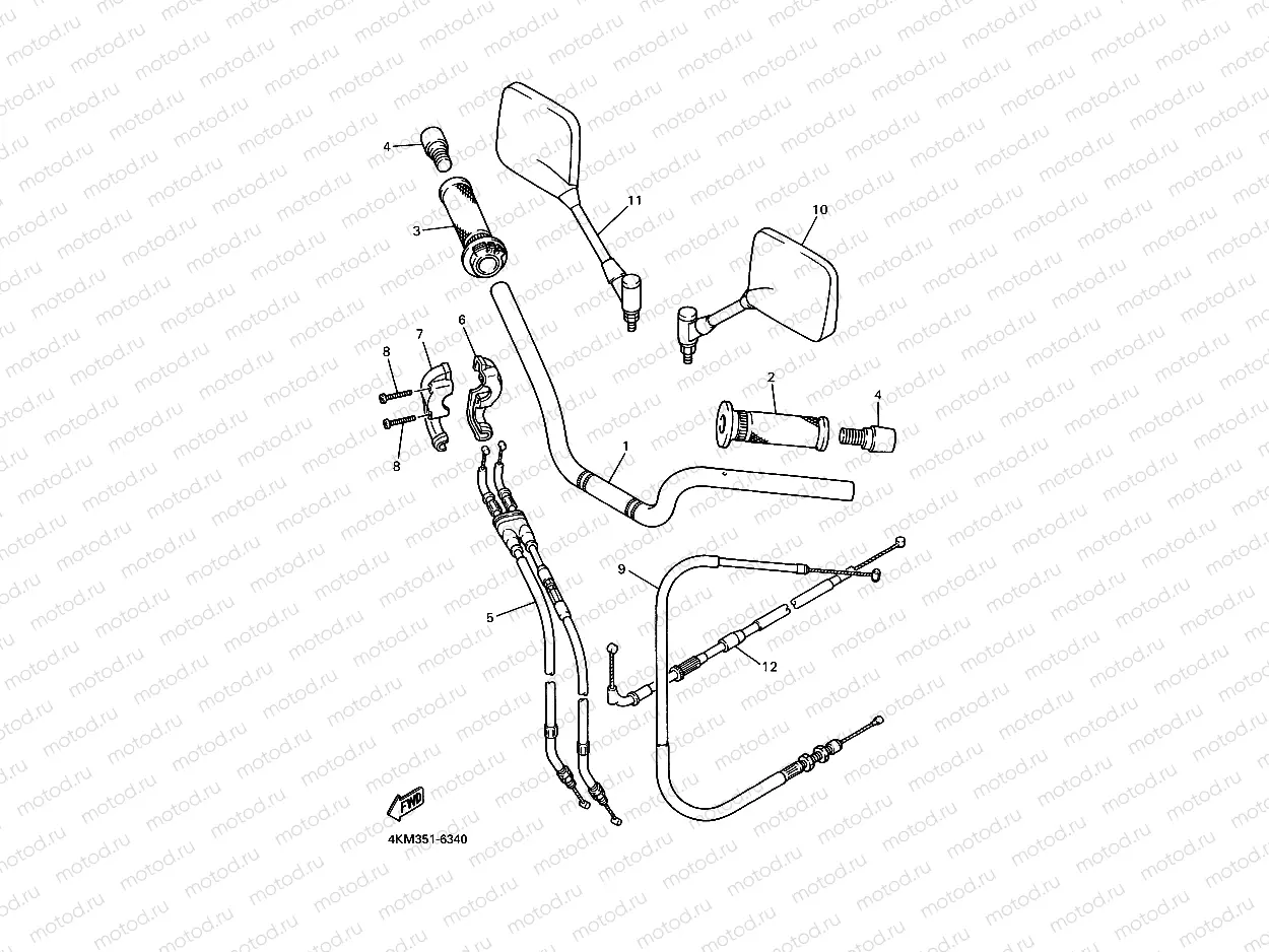 STEERING HANDLE & CABLE