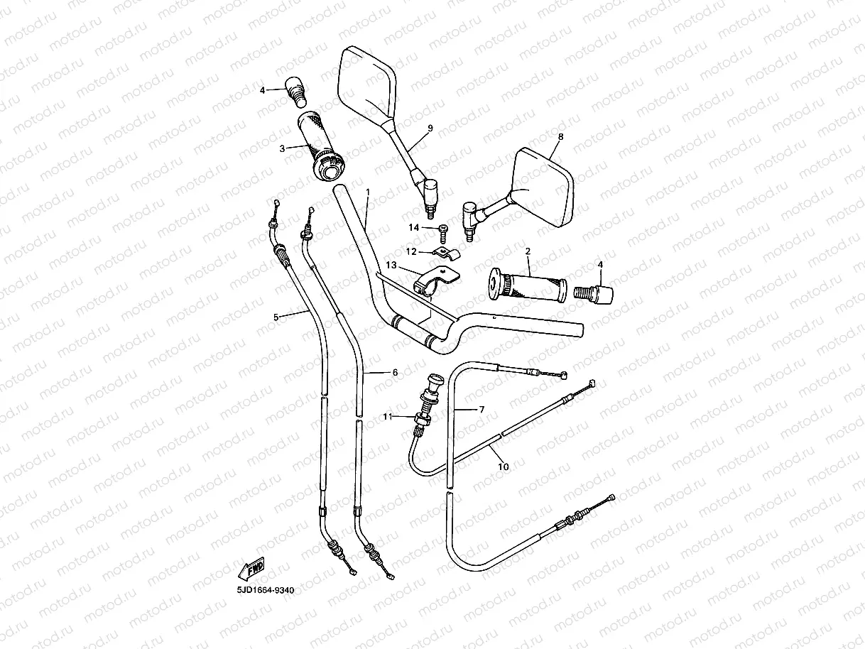 STEERING HANDLE & CABLE