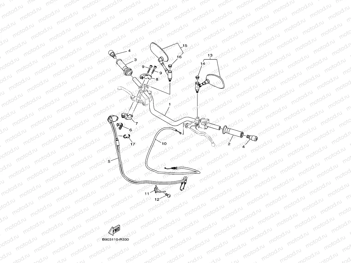 STEERING HANDLE & CABLE