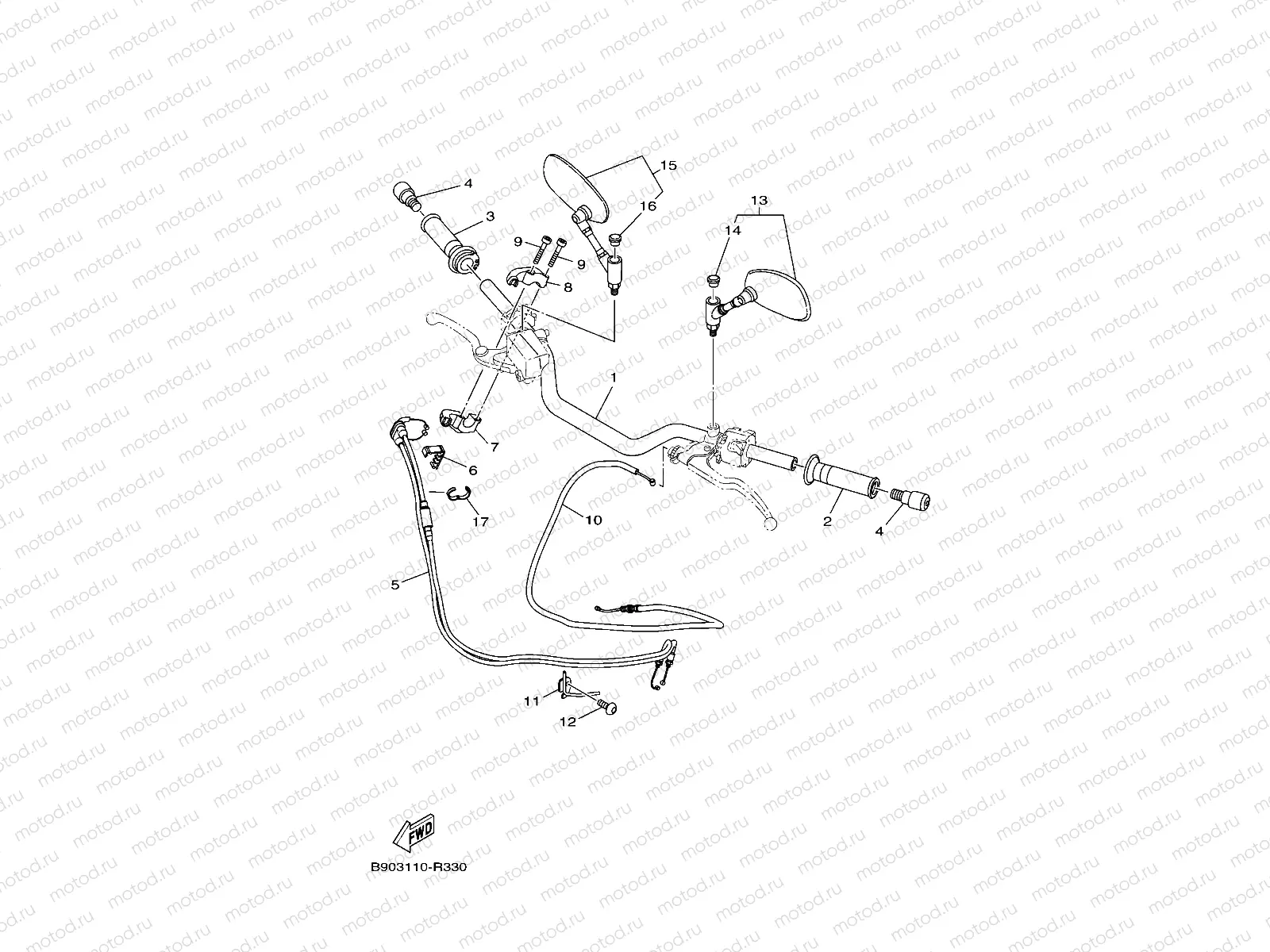 STEERING HANDLE & CABLE