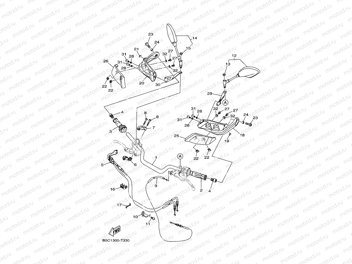 STEERING HANDLE & CABLE