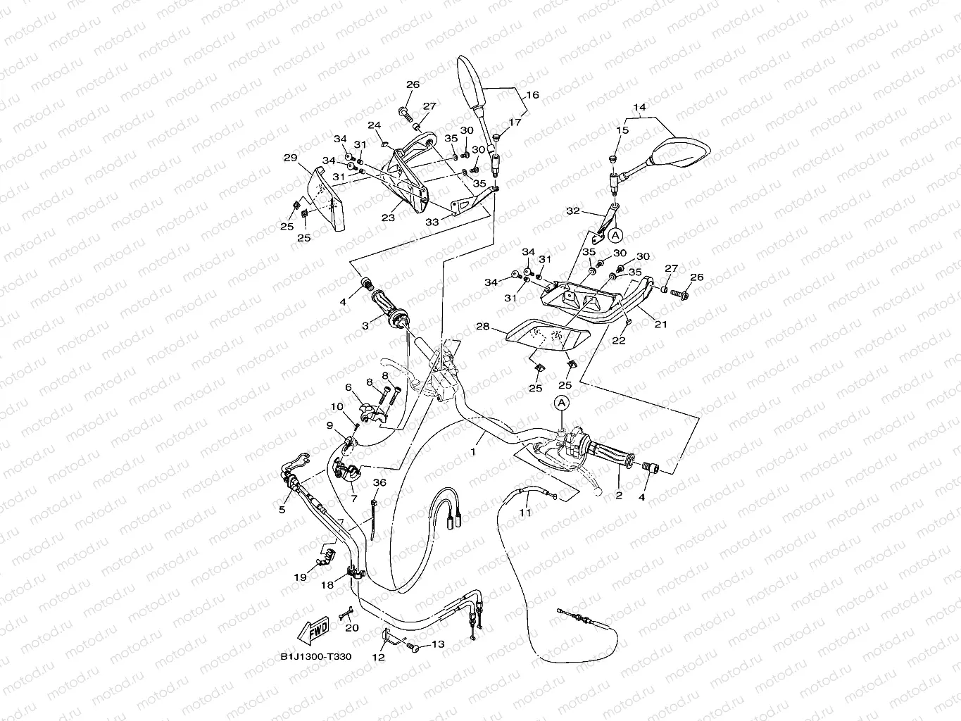 STEERING HANDLE & CABLE