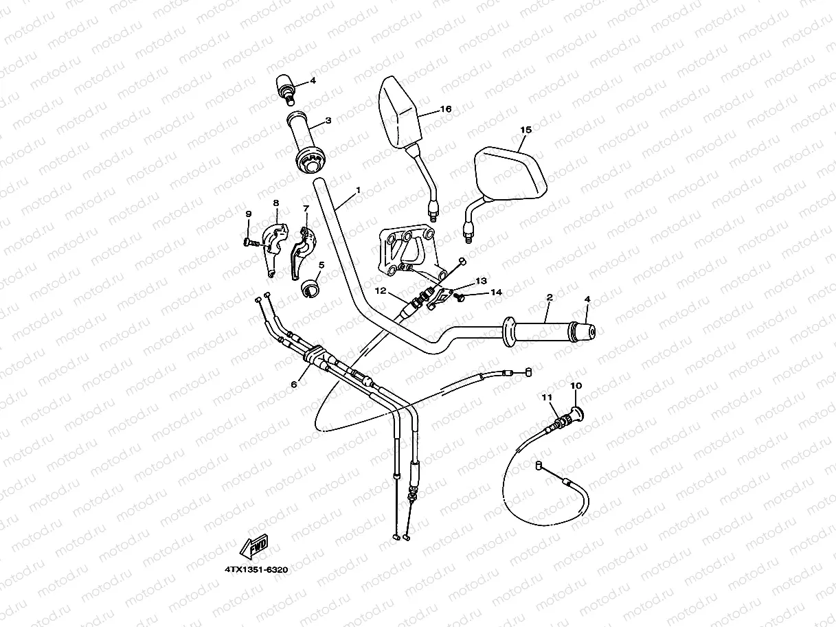 STEERING HANDLE & CABLE