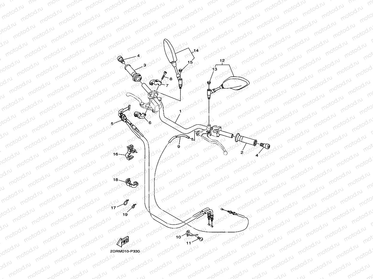STEERING HANDLE & CABLE