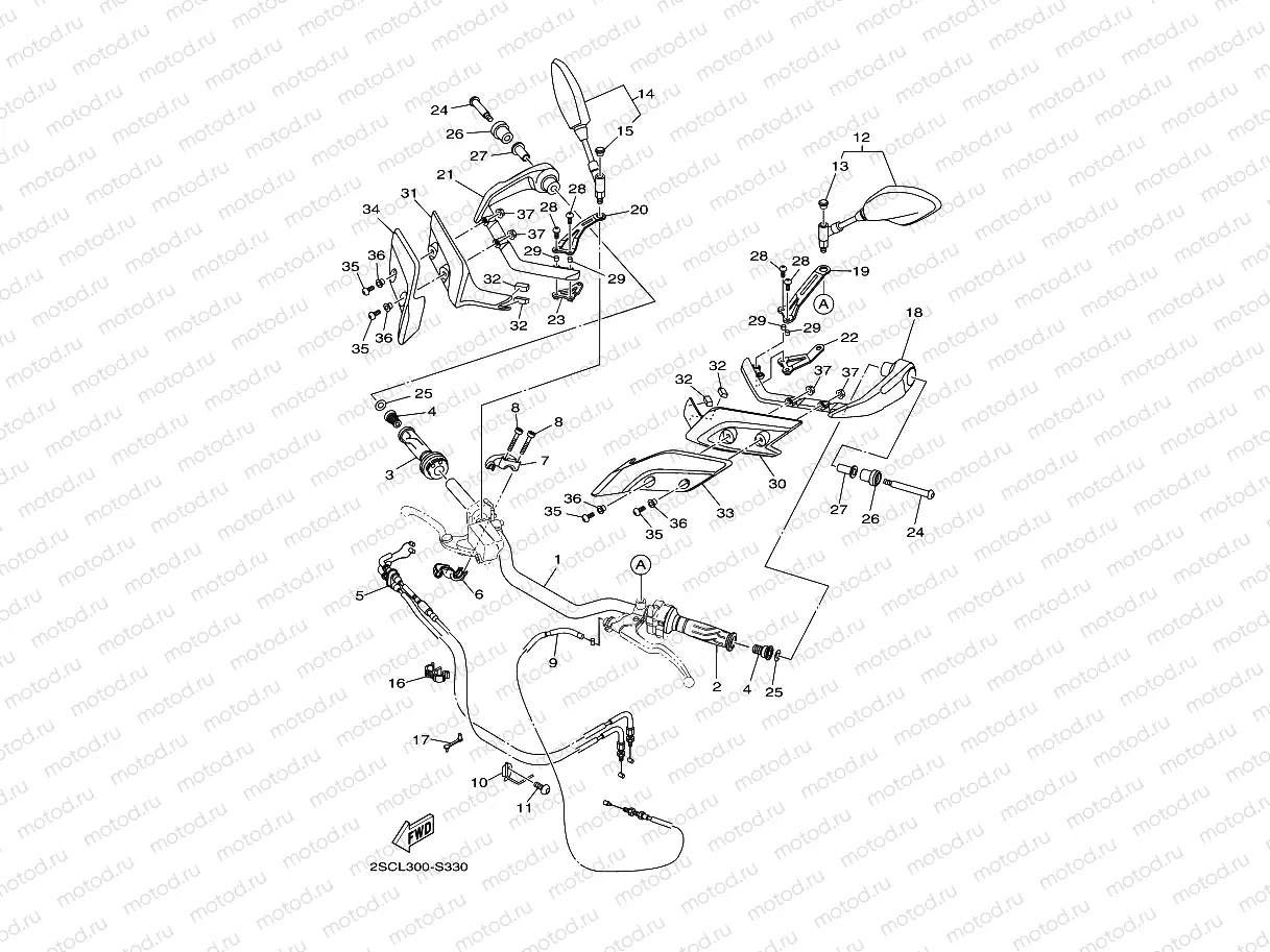 STEERING HANDLE & CABLE