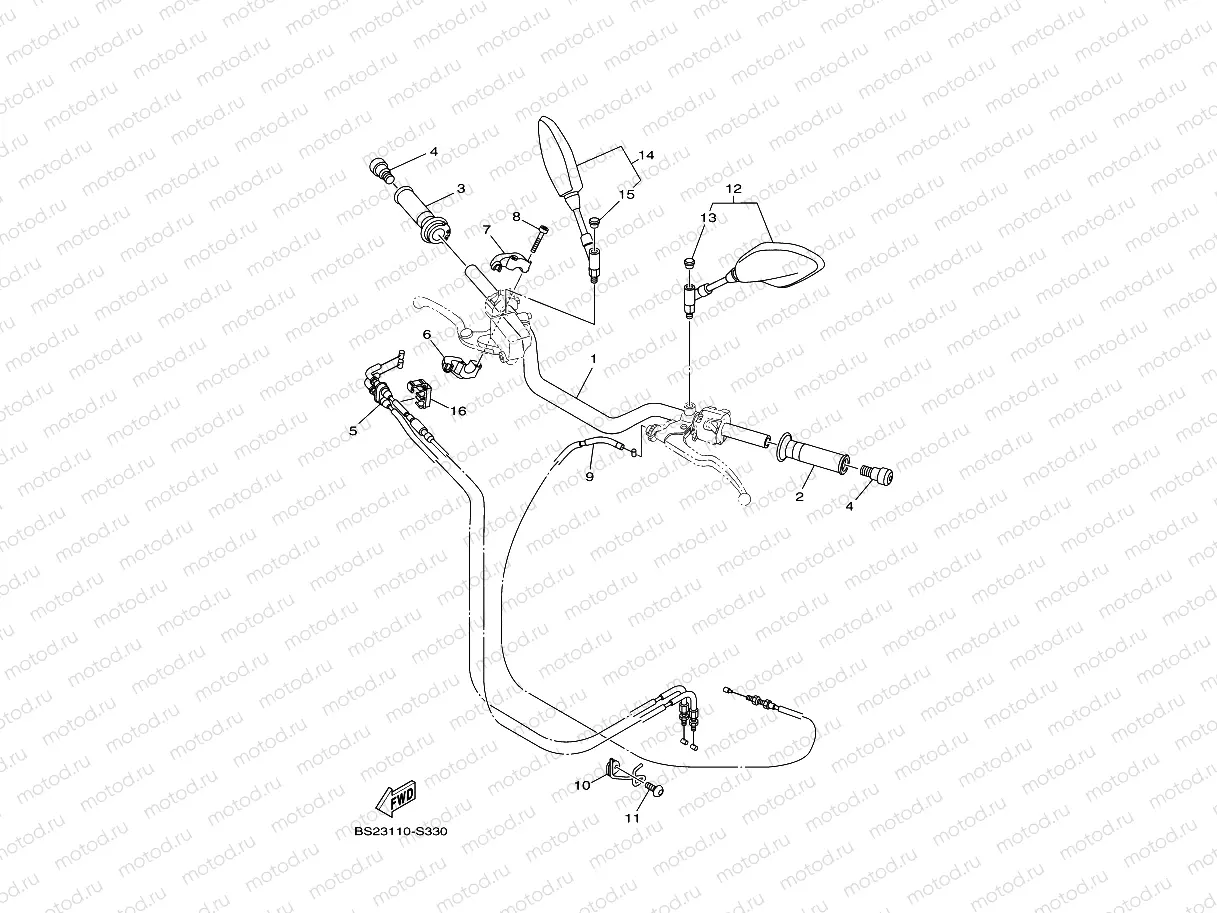 STEERING HANDLE & CABLE