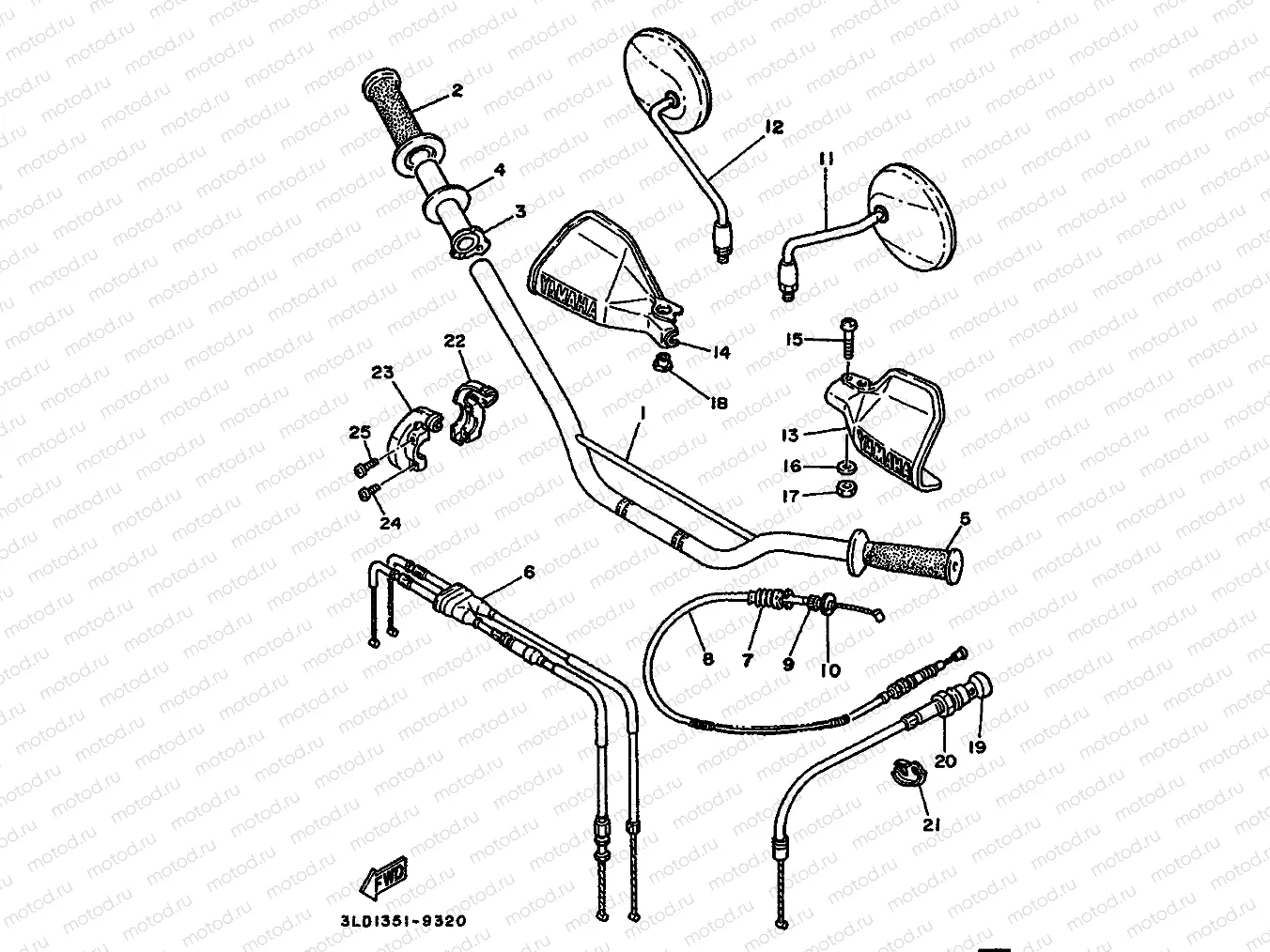 STEERING HANDLE & CABLE