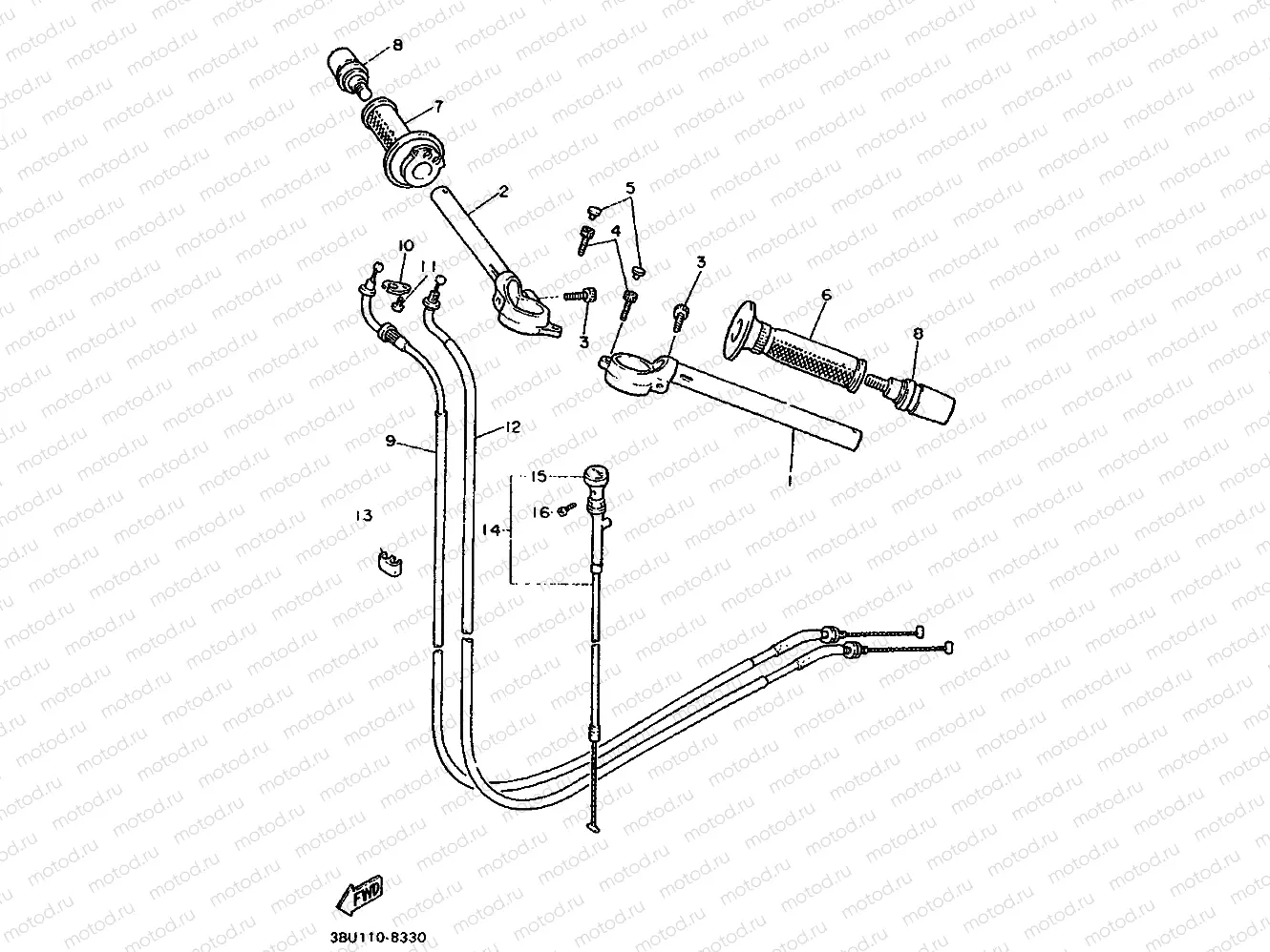 STEERING HANDLE & CABLE