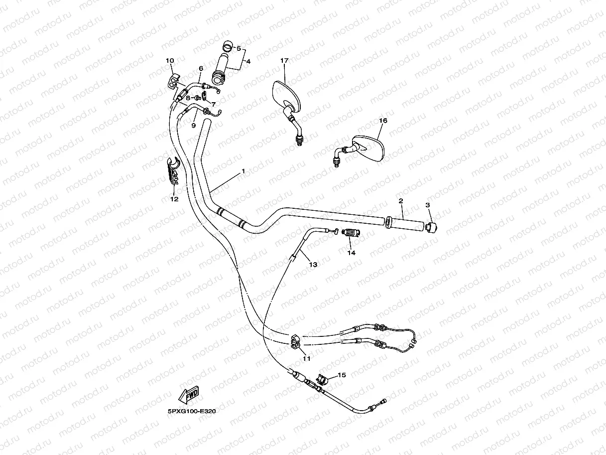 STEERING HANDLE & CABLE