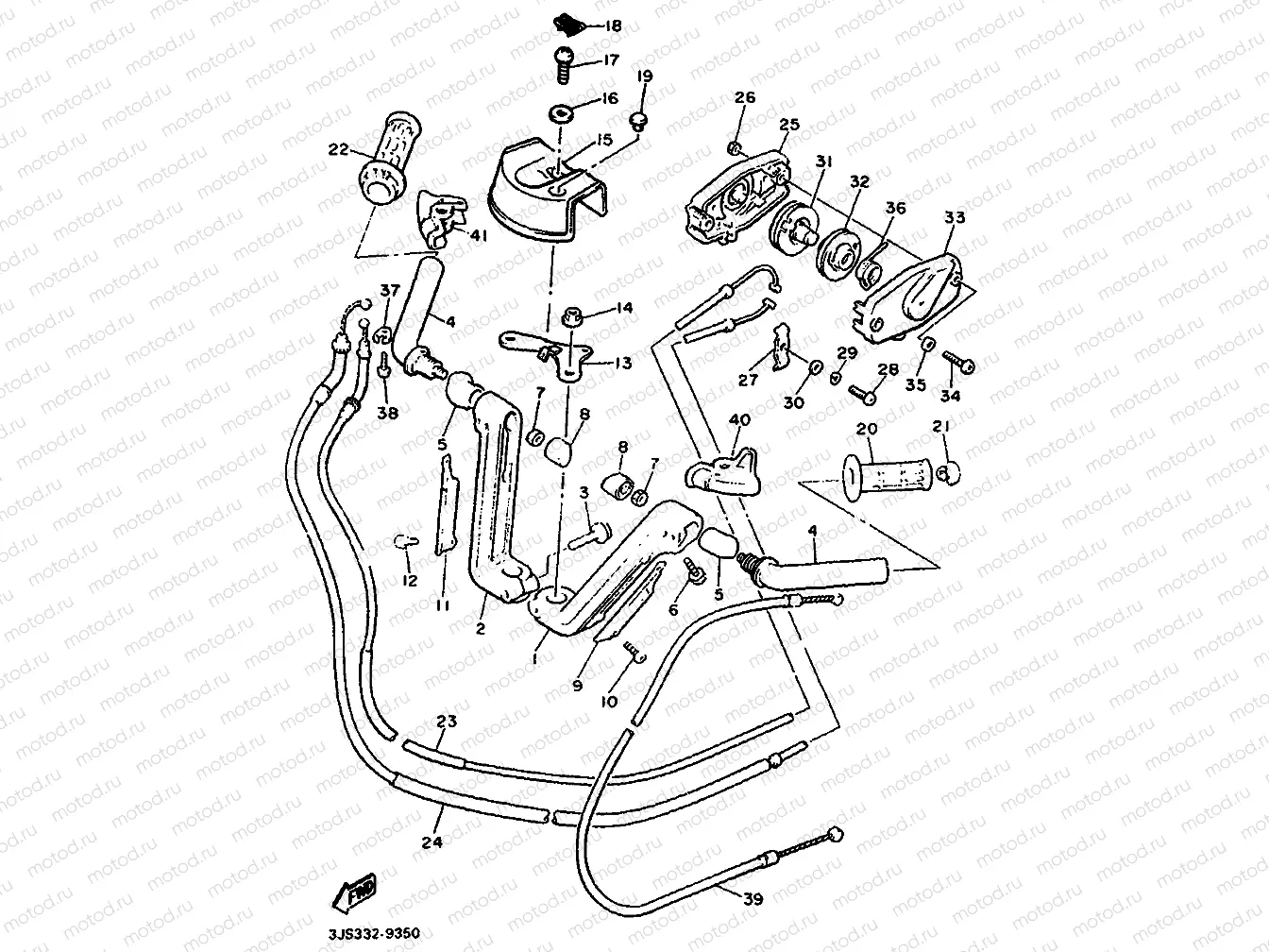 STEERING HANDLE & CABLE