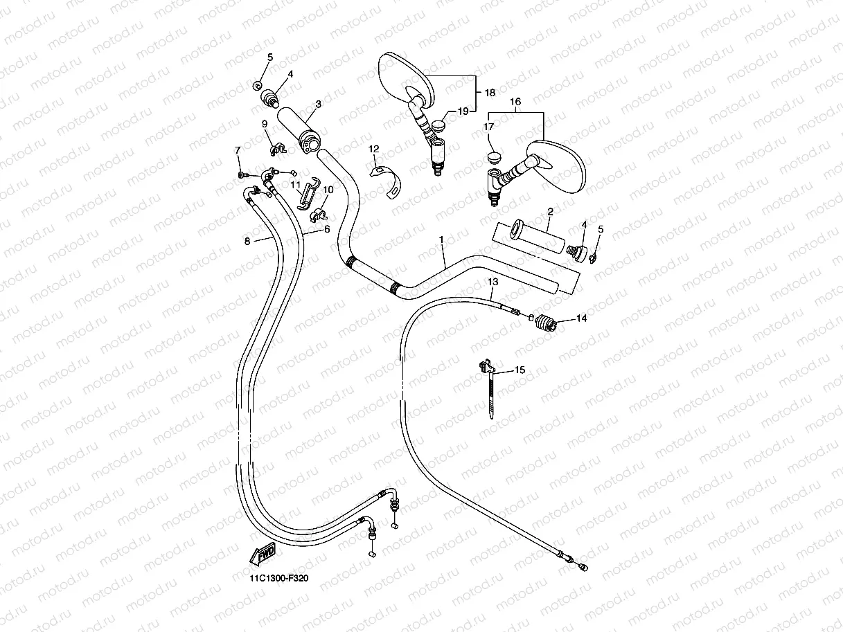 STEERING HANDLE & CABLE