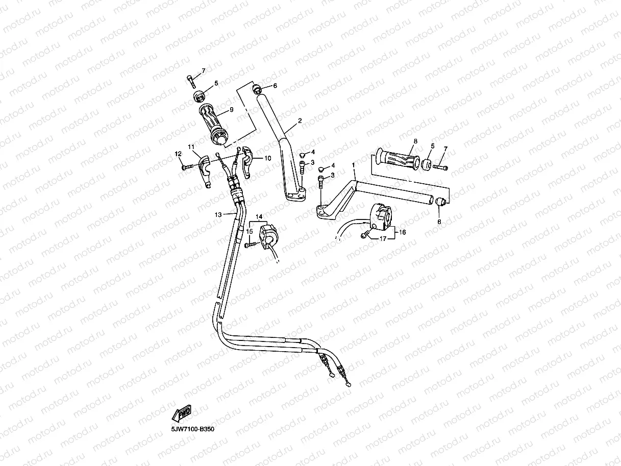 STEERING HANDLE & CABLE