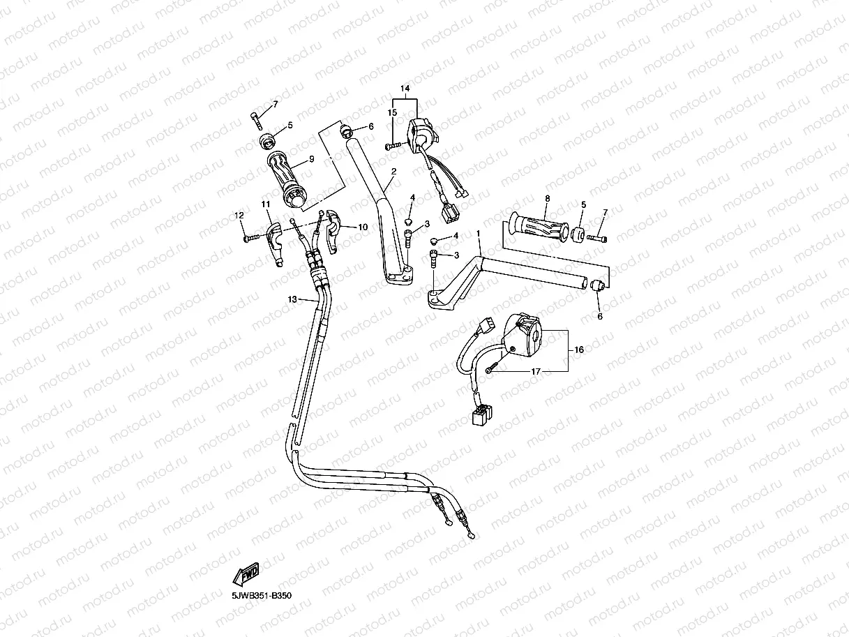 STEERING HANDLE & CABLE