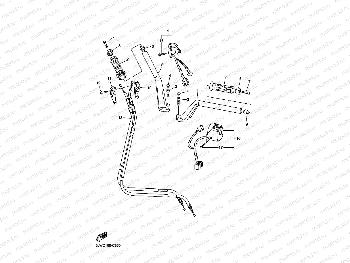 STEERING HANDLE & CABLE