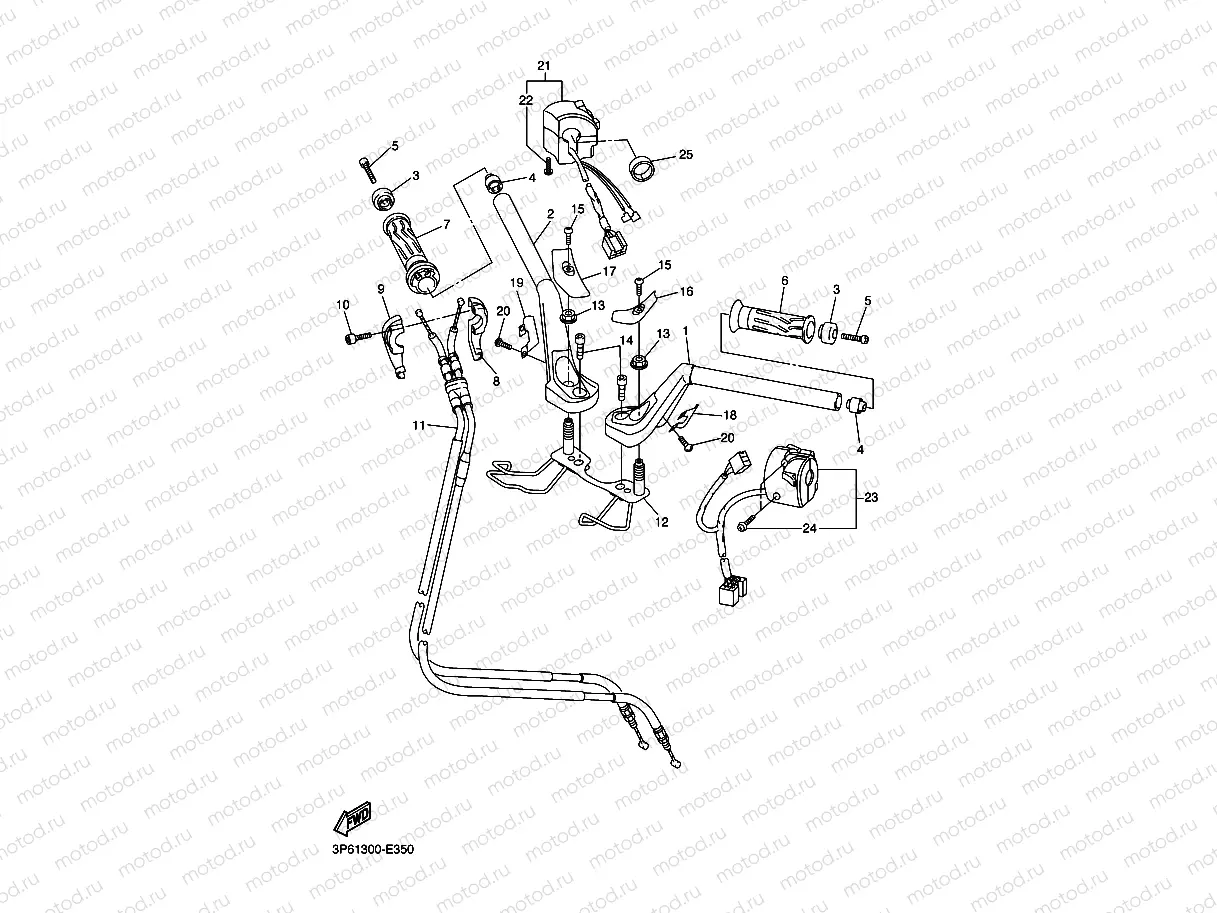 STEERING HANDLE & CABLE