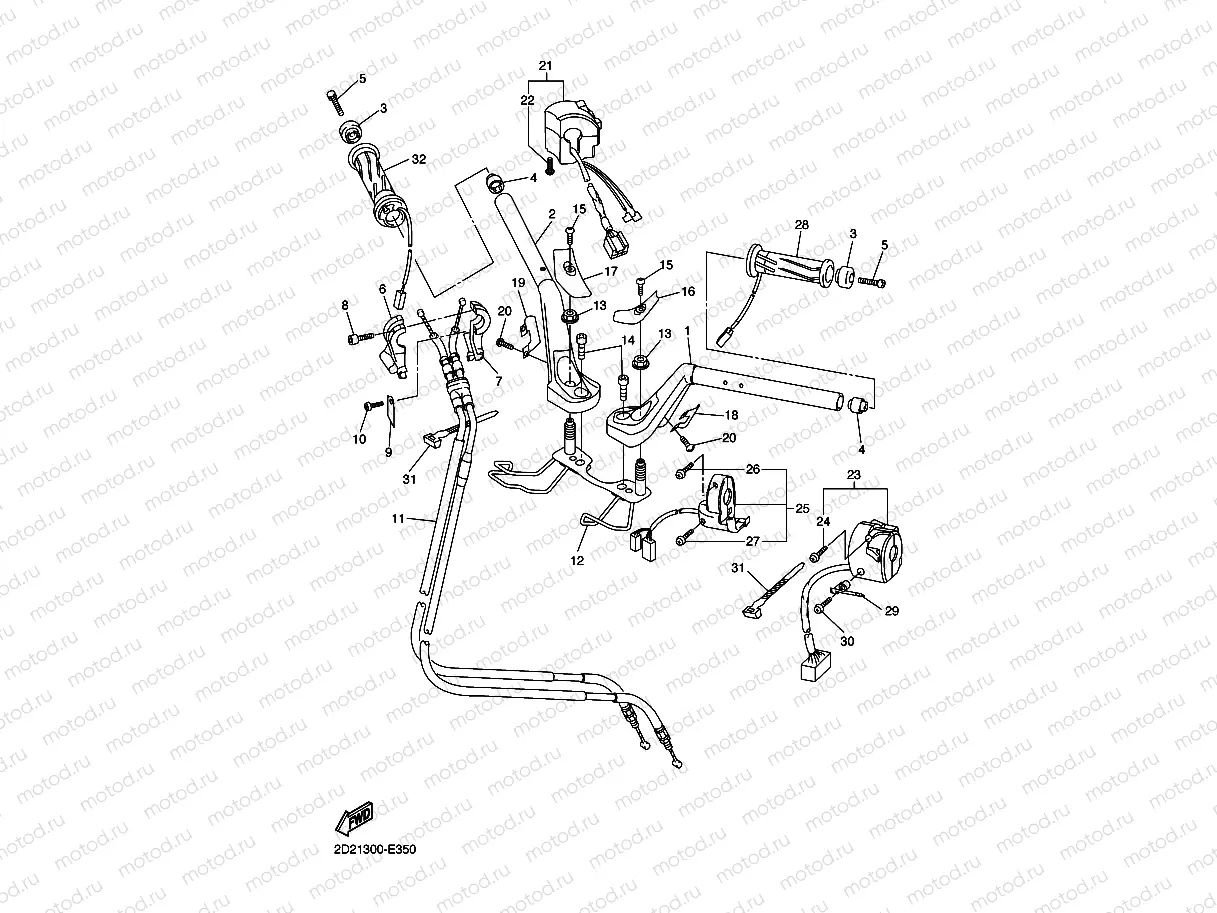 STEERING HANDLE & CABLE