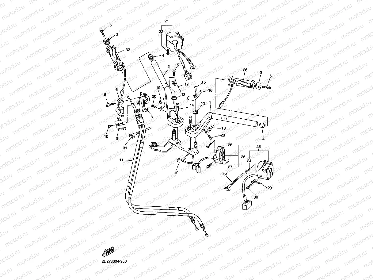 STEERING HANDLE & CABLE