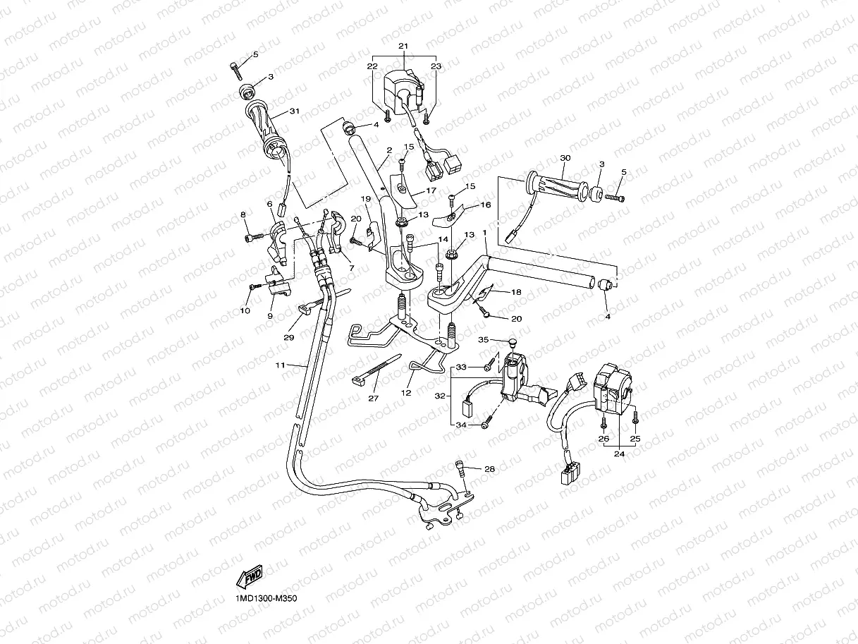 STEERING HANDLE & CABLE
