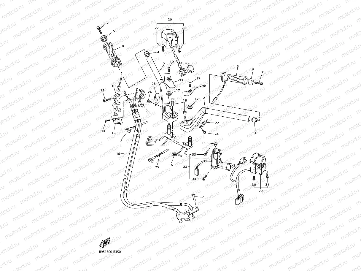 STEERING HANDLE & CABLE
