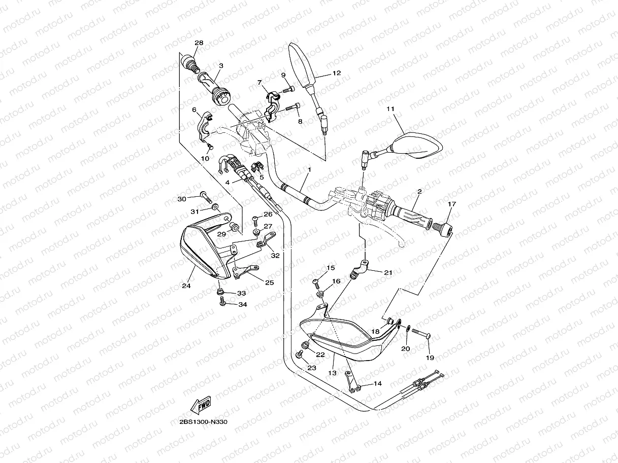 STEERING HANDLE & CABLE