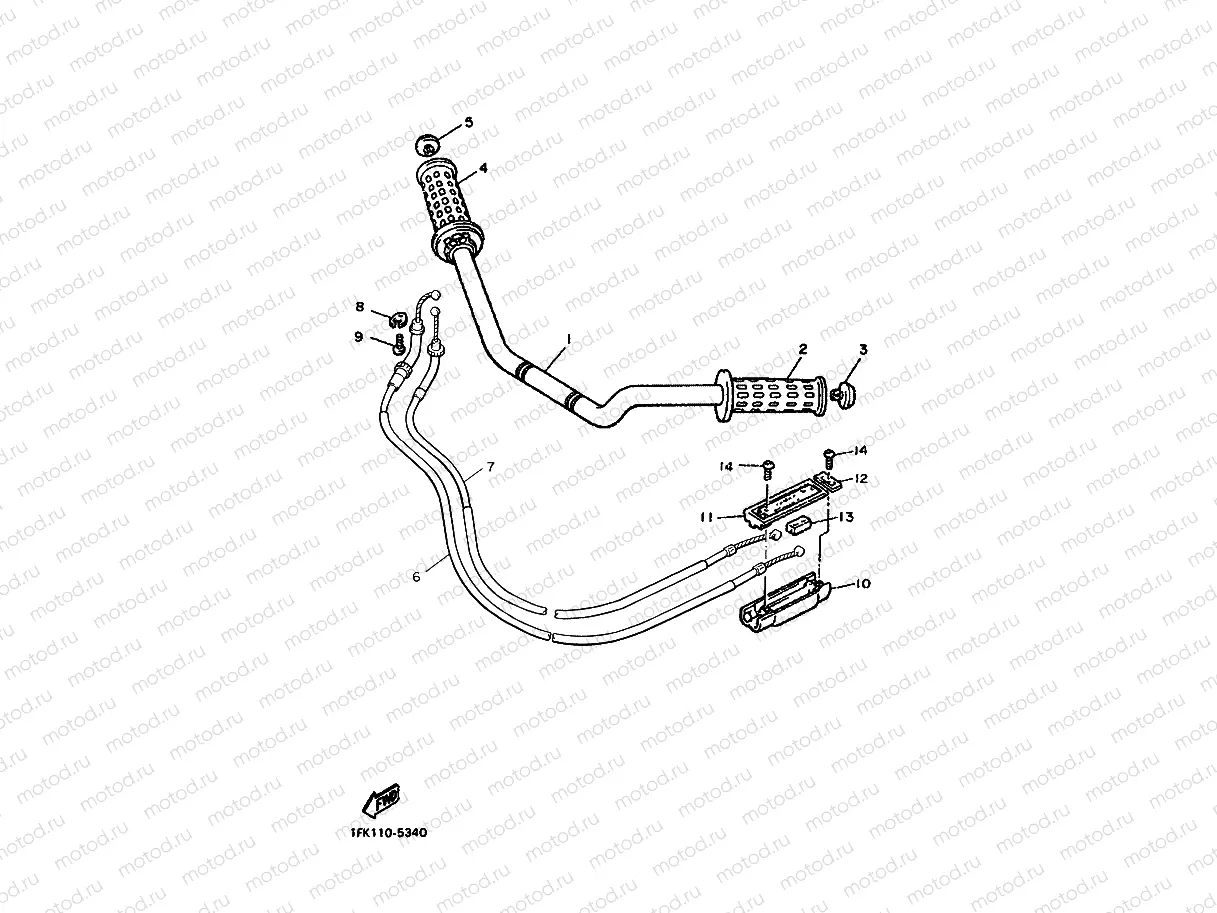 STEERING HANDLE & CABLE