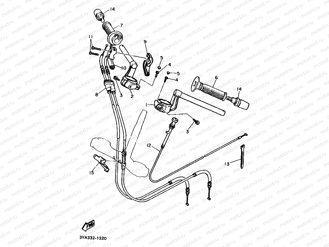STEERING HANDLE & CABLE