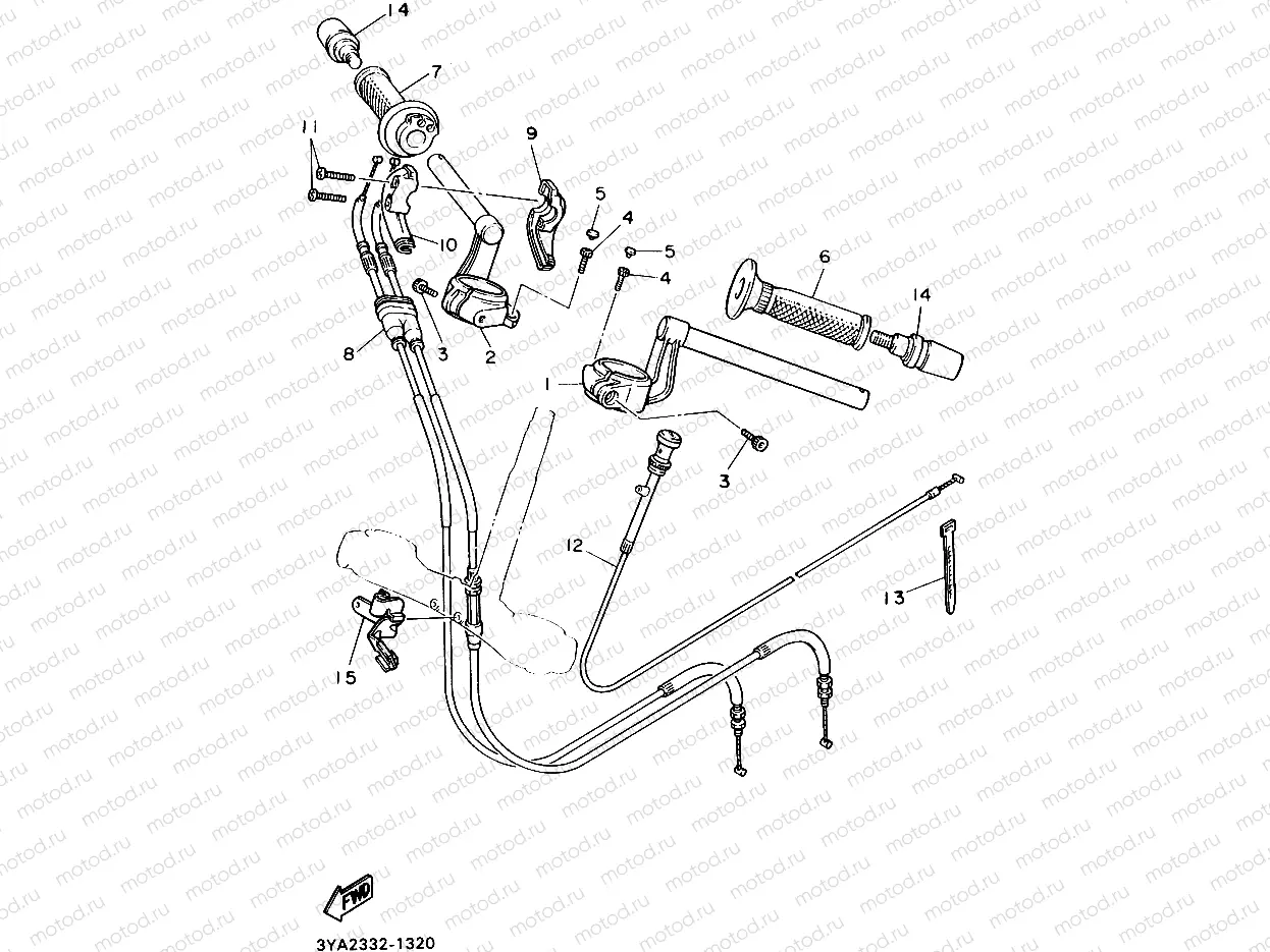 STEERING HANDLE & CABLE