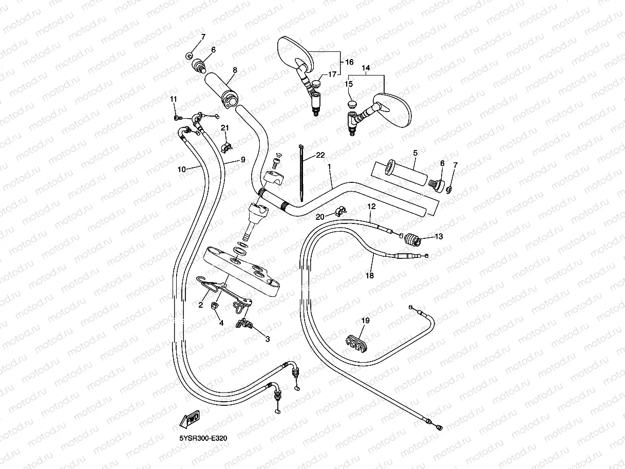 STEERING HANDLE & CABLE