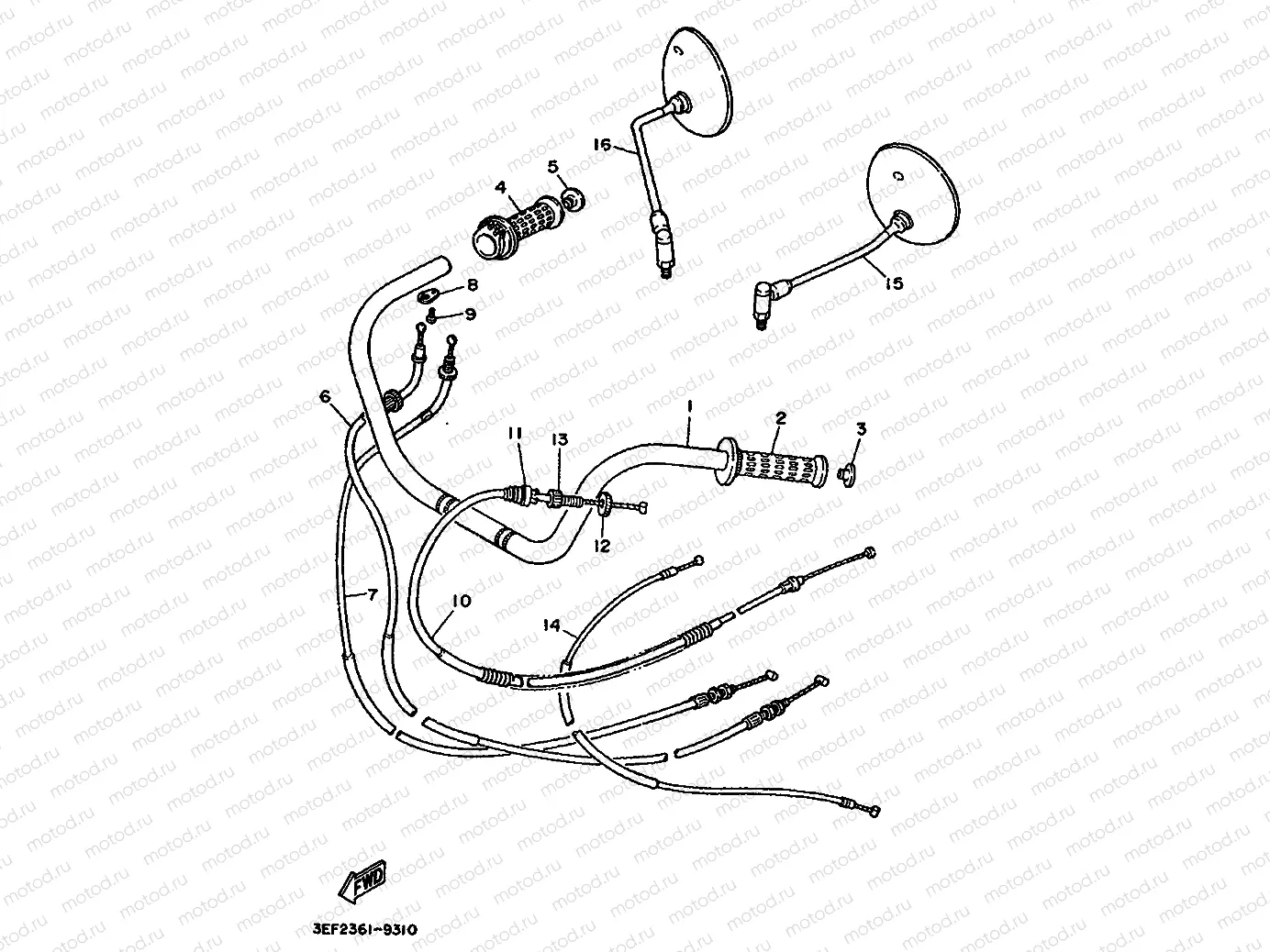 STEERING HANDLE & CABLE