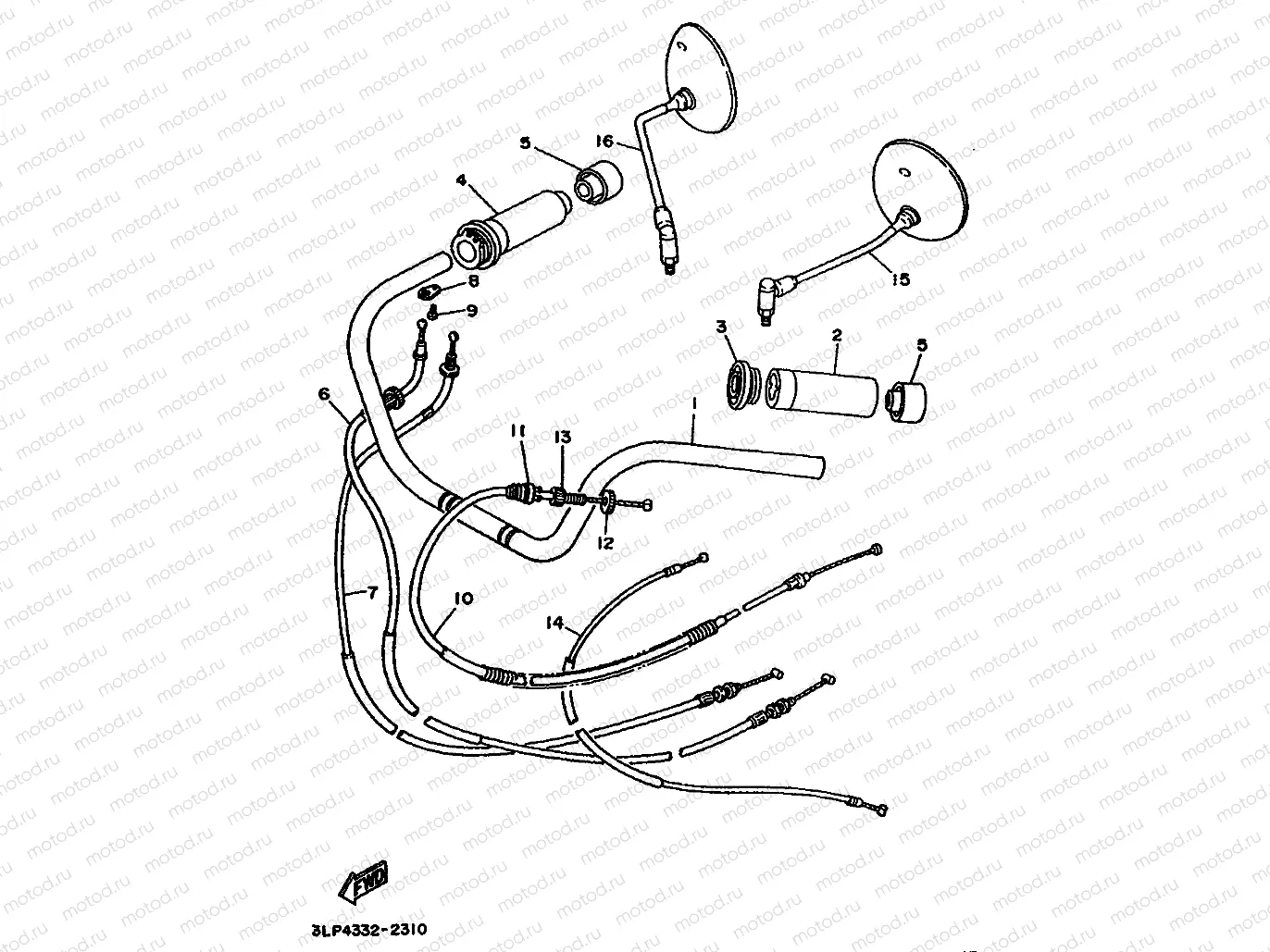 STEERING HANDLE & CABLE