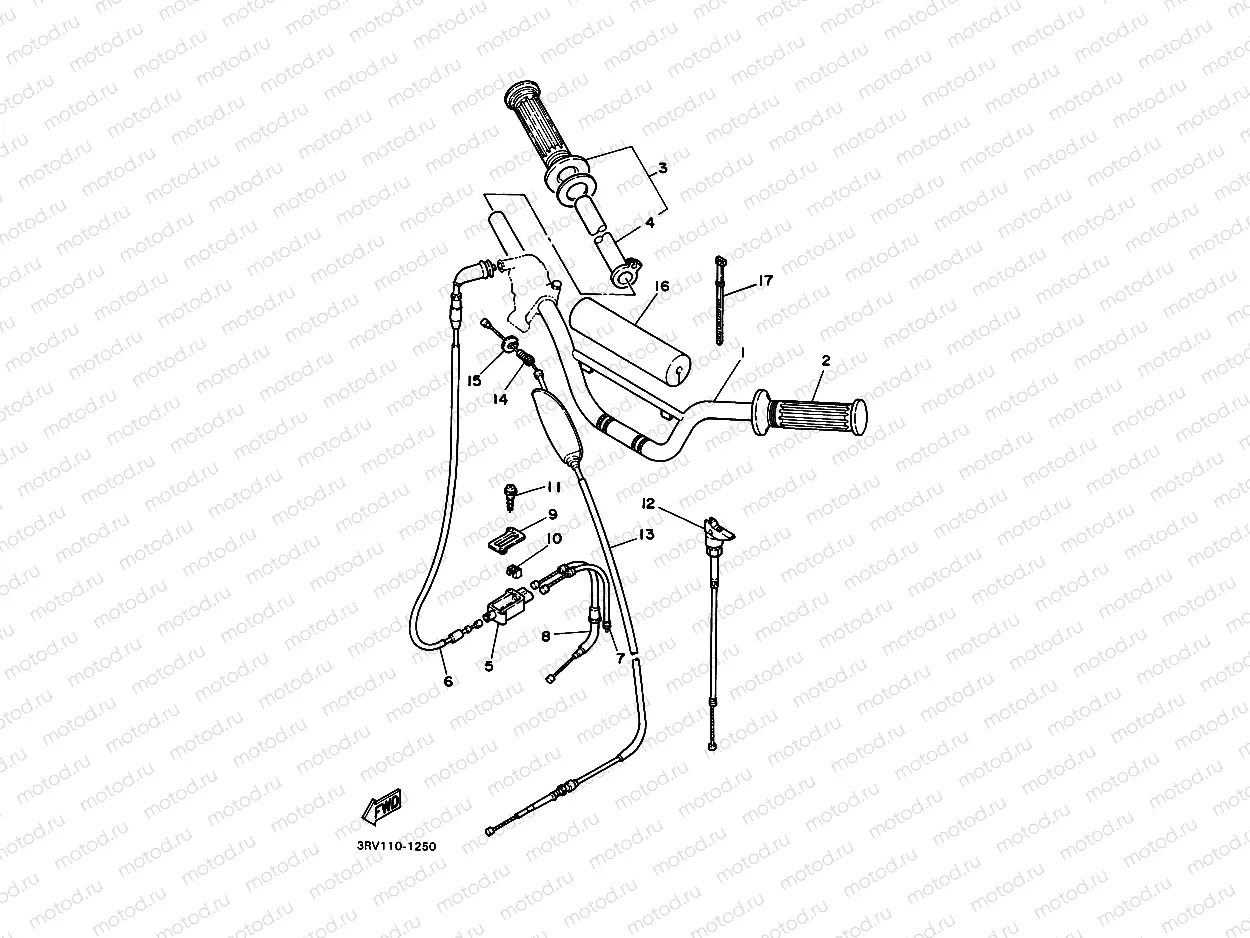 STEERING HANDLE.CABLE