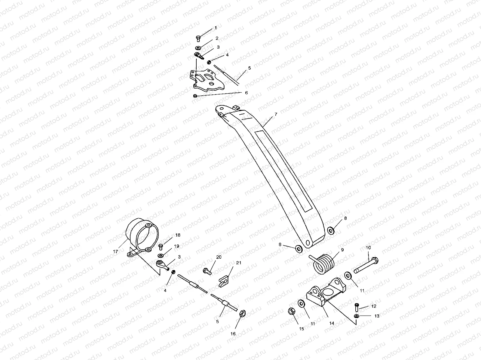 STEERING HANDLEPOLE - W035402DA (4981108110A09) | STEERING HANDLEPOLE - W035402DA (4981108110A09)