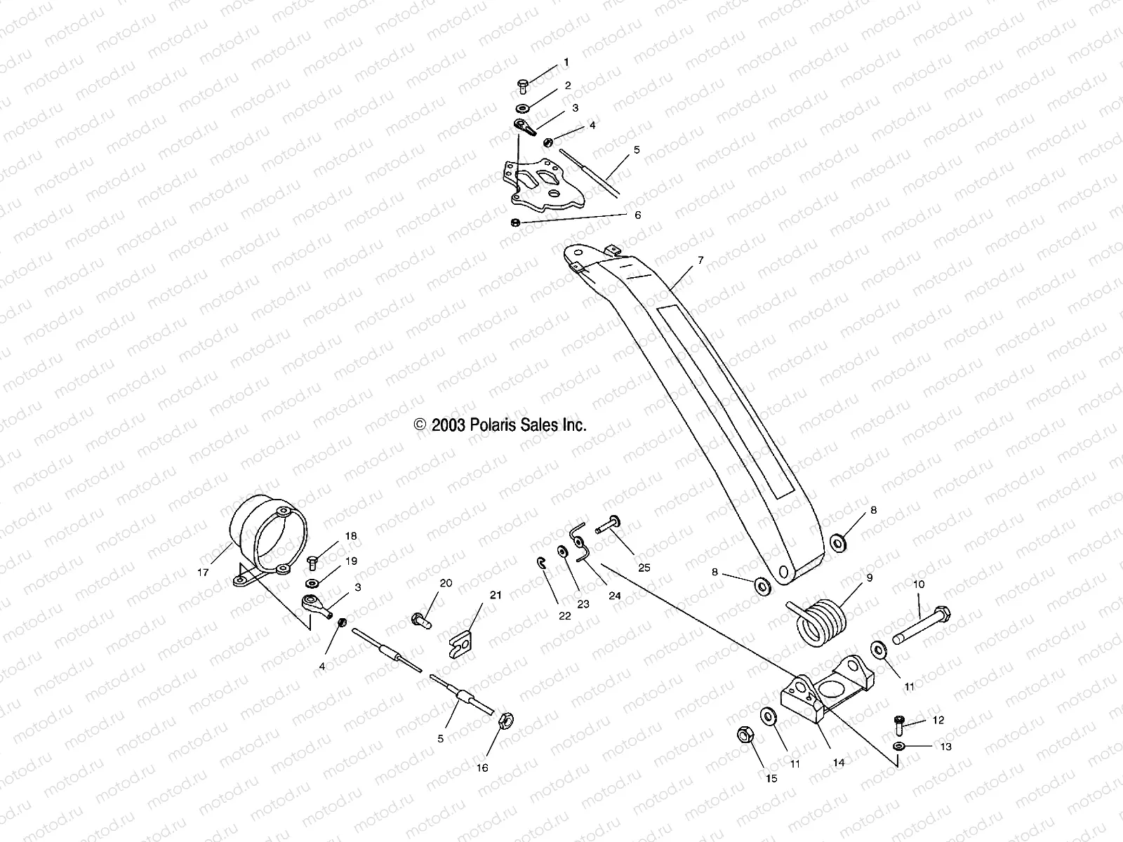 STEERING HANDLEPOLE - W045402DA (4990599059A09) | STEERING HANDLEPOLE - W045402DA (4990599059A09)