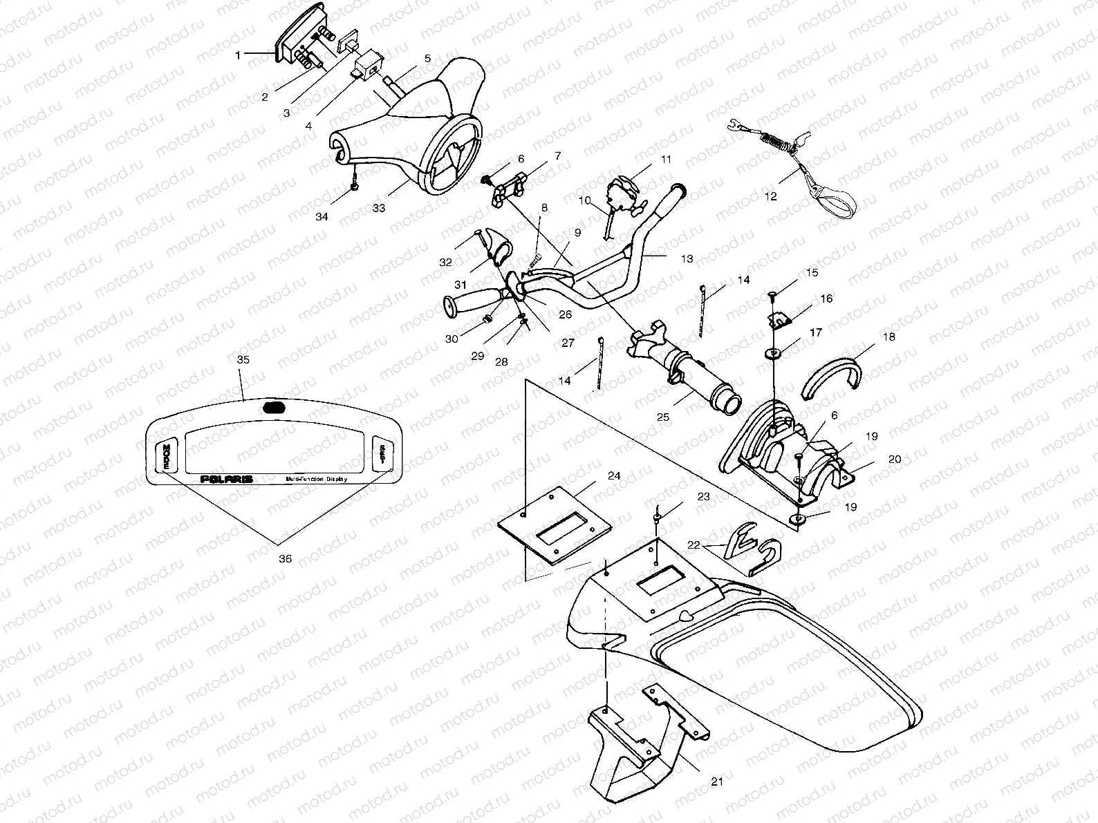 STEERING - I994673 (4951335133a014) | STEERING - I994673 (4951335133a014)