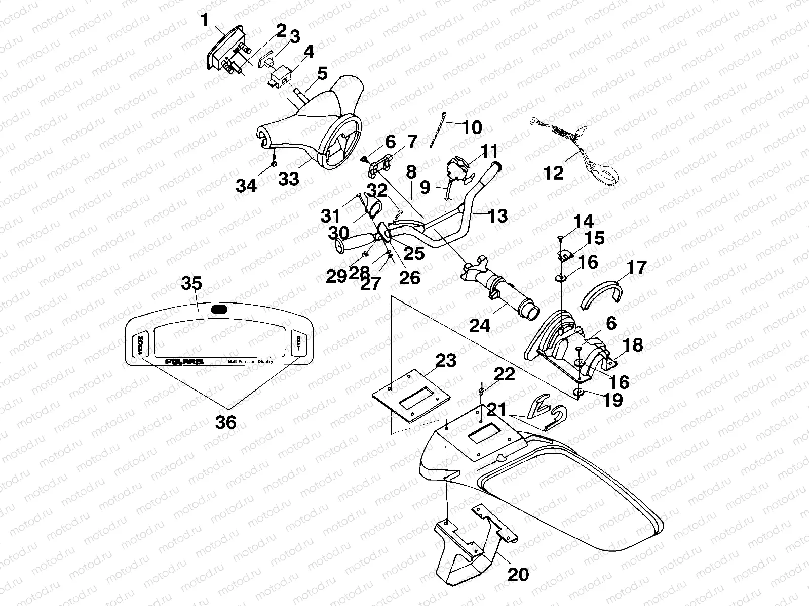 STEERING - I994690 (4951365136a014) | STEERING - I994690 (4951365136a014)